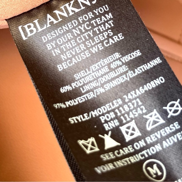 BlankNYC NWT Faux Leather Moto Jacket Sz Medium - Picture 5 of 8